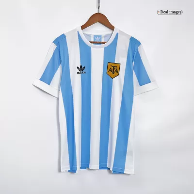 Men's Retro 1978 Argentina Home Soccer Jersey Shirt - Pro Jersey Shop