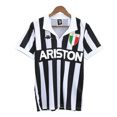 Men's Retro 1984/85 Juventus Home Soccer Jersey Shirt - Pro Jersey Shop