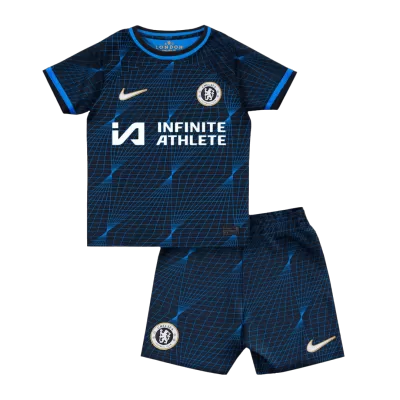 Kids Chelsea Away Soccer Jersey Kit (Jersey+Shorts) 2023/24 - Pro Jersey Shop