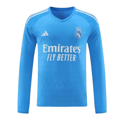 Men's Real Madrid Goalkeeper Long Sleeves Soccer Jersey Shirt 2023/24 - Fan Version - Pro Jersey Shop