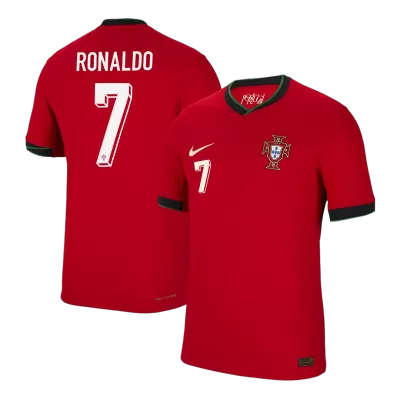 Men's Authentic RONALDO #7 Portugal Home Soccer Jersey Shirt EURO 2024 - Player Version - Pro Jersey Shop