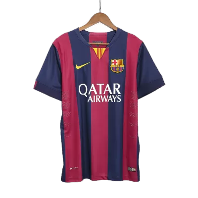 Men's Retro 2014/15 Barcelona Home Soccer Jersey Shirt - Pro Jersey Shop