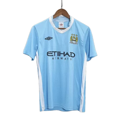 Men's Retro 2011/12 Manchester City Home Soccer Jersey Shirt - Pro Jersey Shop