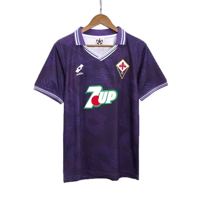 Men's Retro 1992/93 Fiorentina Home Soccer Jersey Shirt - Pro Jersey Shop