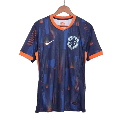 Men's Authentic Netherlands Away Soccer Jersey Shirt EURO 2024 - Player Version - Pro Jersey Shop