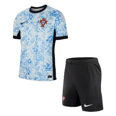 Men's Portugal Away Soccer Jersey Kit (Jersey+Shorts) Euro 2024 - Pro Jersey Shop