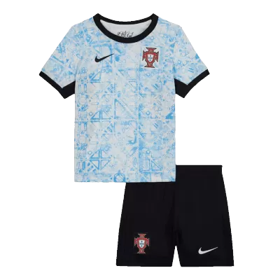 Kids Portugal Away Soccer Jersey Kit (Jersey+Shorts) Euro 2024 - Pro Jersey Shop