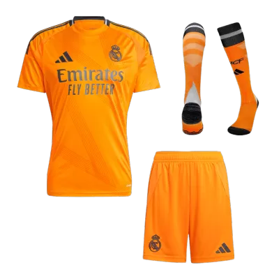 Premium Quality Men's Real Madrid Away Soccer Jersey Whole Kit (Jersey+Shorts+Socks) 2024/25 - Pro Jersey Shop