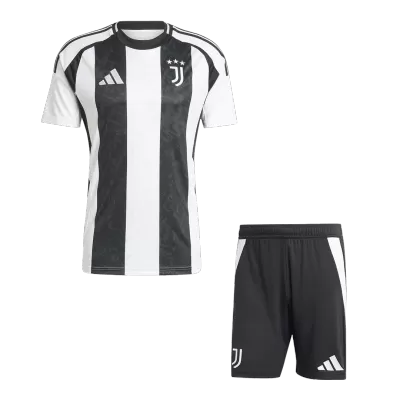 Men's Juventus Home Soccer Jersey Kit (Jersey+Shorts) 2024/25 - Pro Jersey Shop