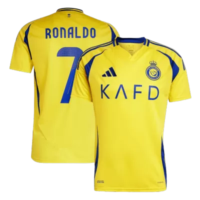 Premium Quality ACL Men's RONALDO #7 Al Nassr Home Soccer Jersey Shirt 2024/25 - Fan Version - Pro Jersey Shop