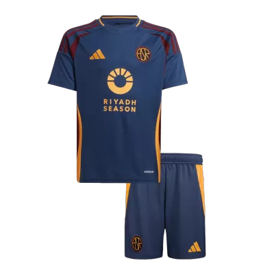 Kids Roma Third Away Soccer Jersey Kit (Jersey+Shorts) 2024/25 - Pro Jersey Shop