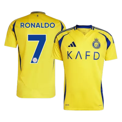 Premium Quality Men's RONALDO #7 Al Nassr Home Soccer Jersey Shirt 2024/25 - Fan Version - Pro Jersey Shop