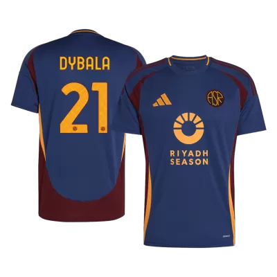 Men's DYBALA #21 Roma Third Away Soccer Jersey Shirt 2024/25 - Fan Version - Pro Jersey Shop